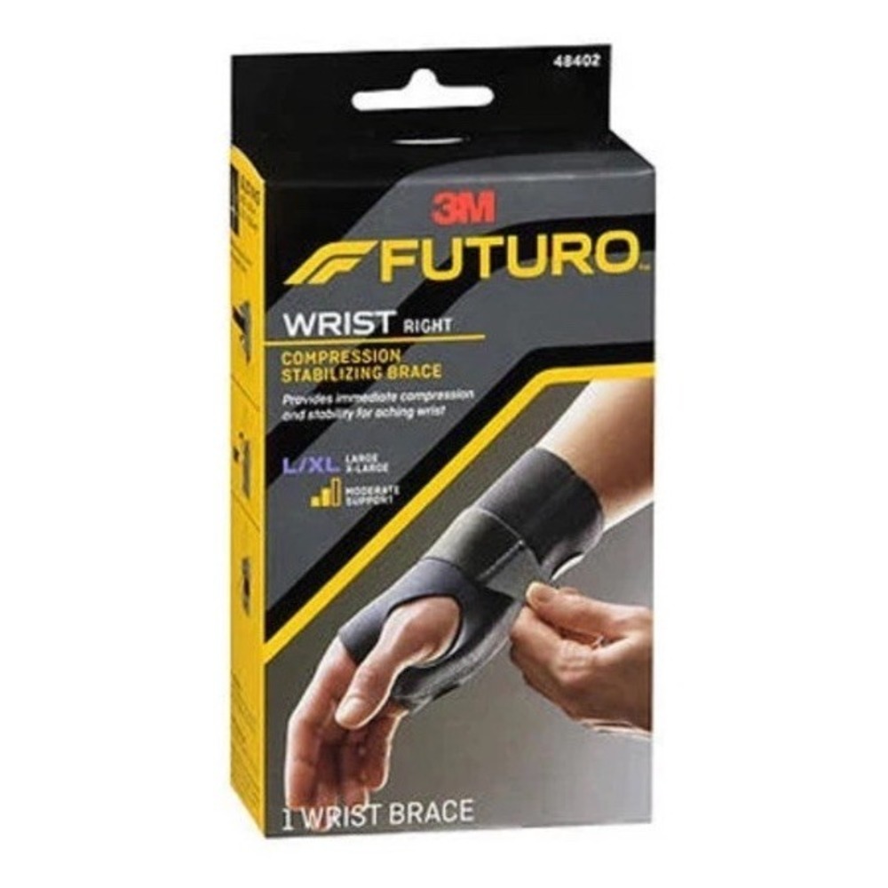 Futuro Compression Stabilizing Wrist Brace Right Large/Extra Large 1ct‎